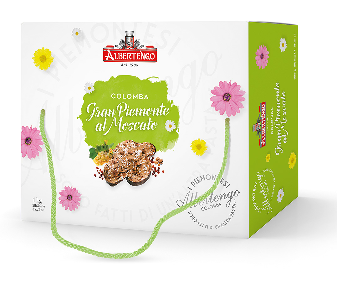 COLOMBA GRAN PIEMONTE AL MOSCATO ASTUCCIO 1Kg