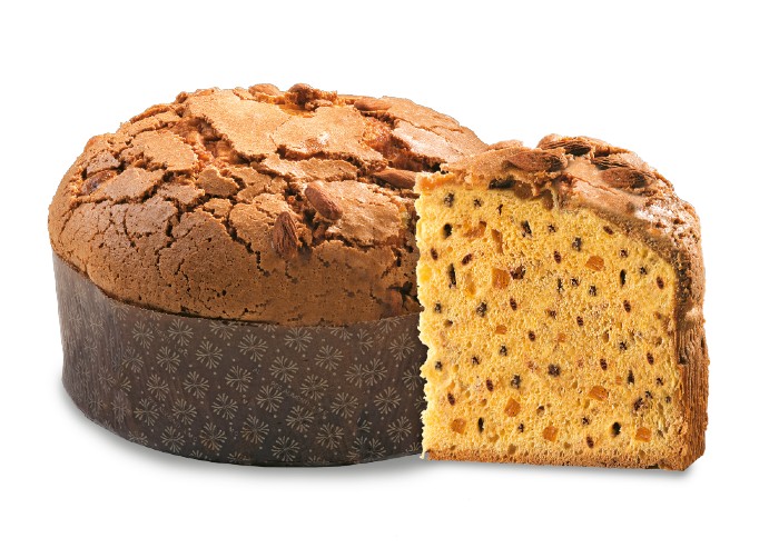 PANETTONE PESCA E CIOCCOLATO ASTUCCIO 1 Kg